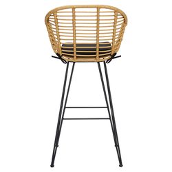 Стул барный Vetle Bent, ротанг