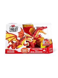 Интерактивная игрушка Robo Alive Dino Огненный Дракон
