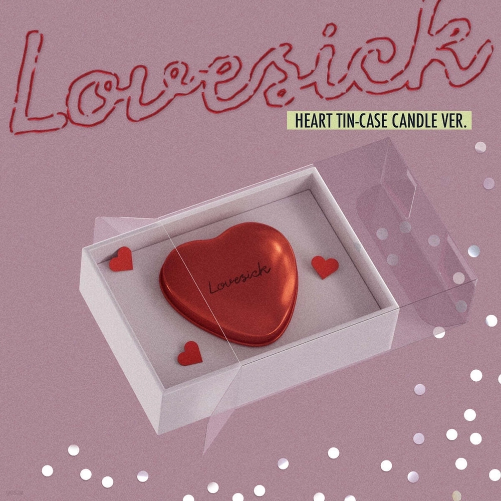 Альбом CHAERYEONG (ITZY) - Lovesick (HEART TIN-CASE CANDLE Ver.)