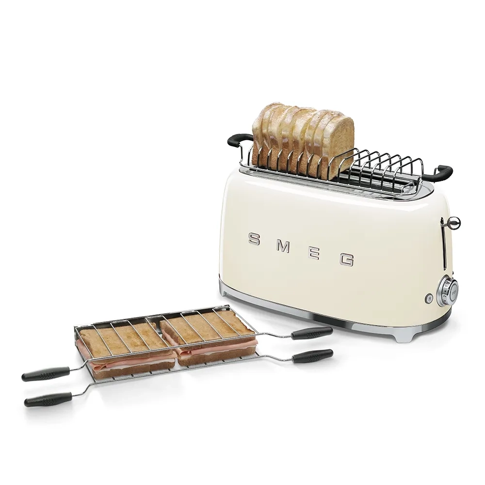 Тостер Smeg TSF02CREU кремовый