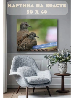 Картина на стену 40 X 50 Птицы