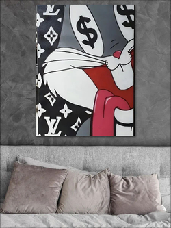 Картина на стену "BucksBunny" 30х40см 1шт.