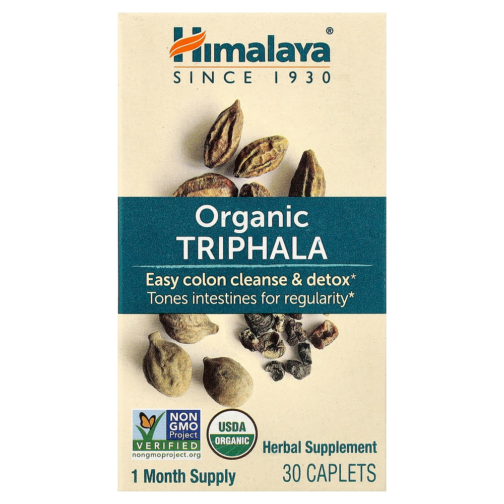 Himalaya, Органическая трифала, 30 капсул
