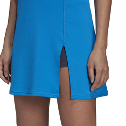 Женская Платье теннисное Adidas Tennis Premium Primeknit Dress - blue rush/shadow navy/orange rush