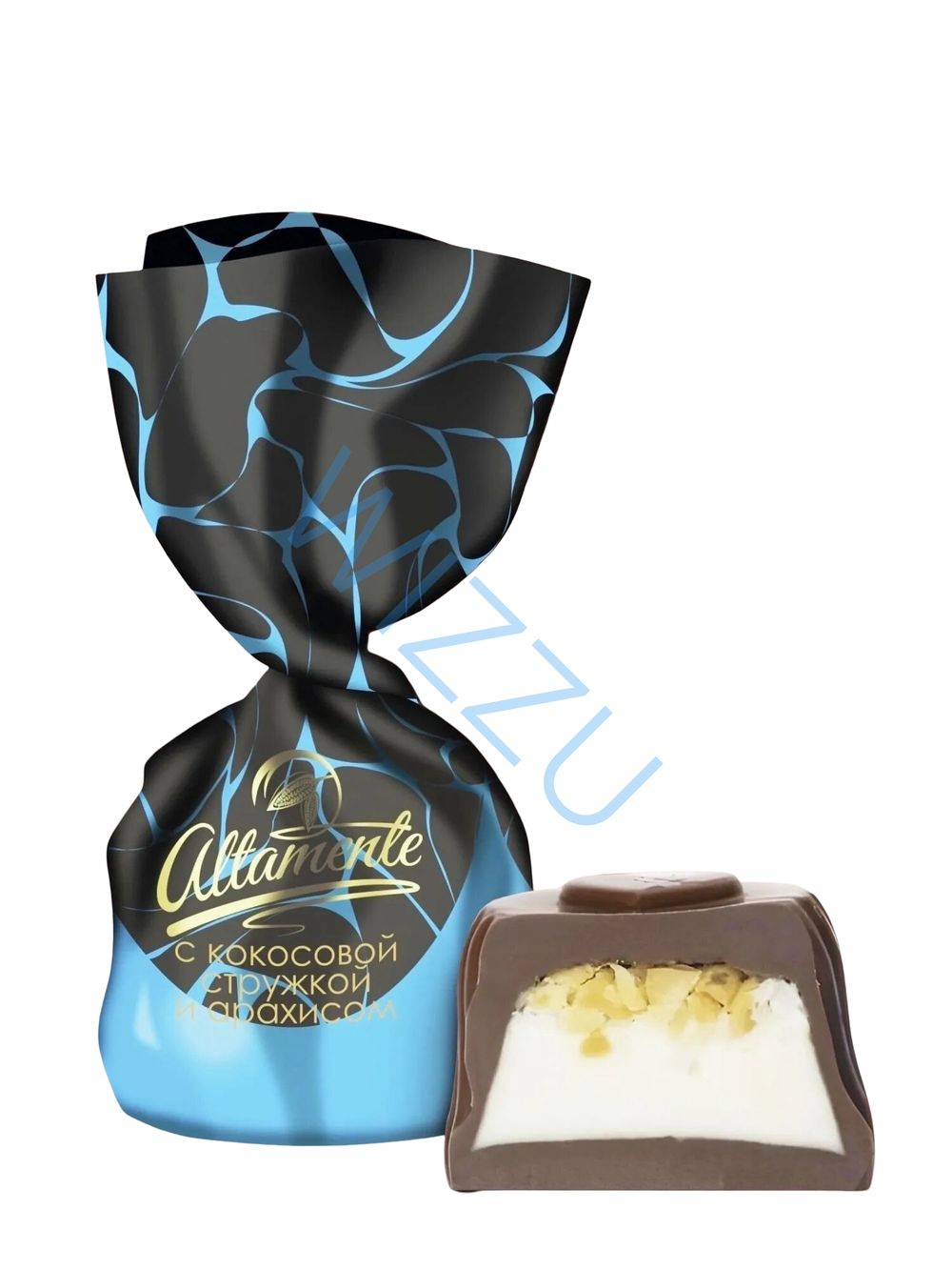 Конфеты Altamente с кокосовой стружкой и арахисом, весовой