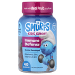 The Smurfs, жевательная добавка для укрепления иммунитета, для детей от 3 лет, ягодный вкус, 40 жевательных конфет