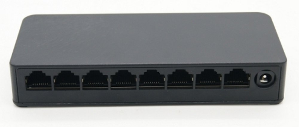EN-1008 неуправляемый коммутатор 8 портов Ethernet 100 Мбит/с, 5В, пластик