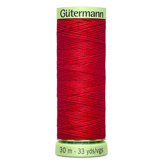 Нить Top Stitch 30/30 м для декоративной отстрочки, Gutermann, 156 красный