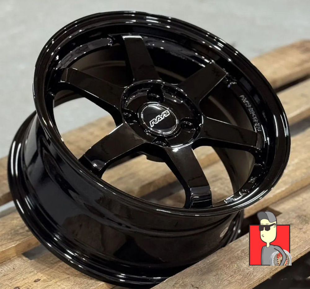 Комплект дисков Rays TE37 15x7 et38 4x100