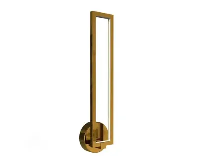 08459,36 Бра Алони латунь w50*10*7,5 Led 18W (4000K). ТМ Kink Light
