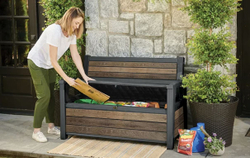 Скамья - сундук Keter Deco Garden Bench brown