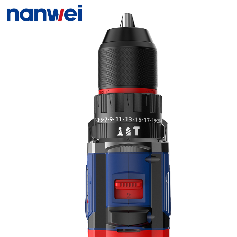 Аккумуляторный шуруповерт Nanwei NW-D8216C-4, 70 Нм, 20 В