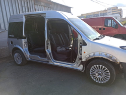 Порог Ford Tourneo (Transit) Connect 2002-2013 (1мм)
