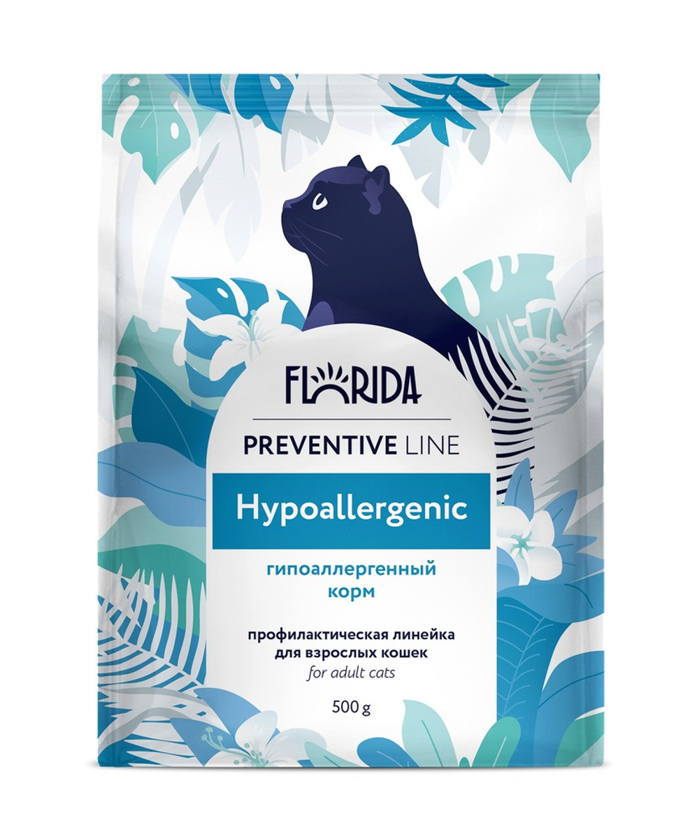 Florida Preventive Line Hypoallergenic для кошек 1,5 кг