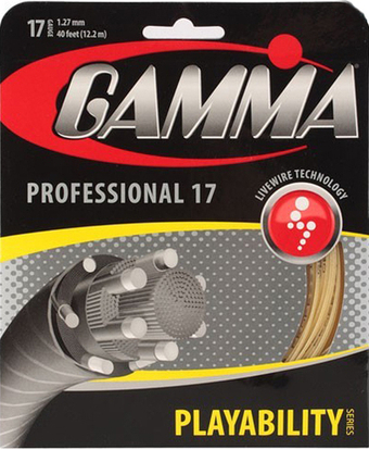 Теннисные струны Gamma Live Wire Professional (12,2 m)