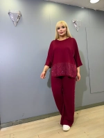 костюм турецкий со стразами брючный