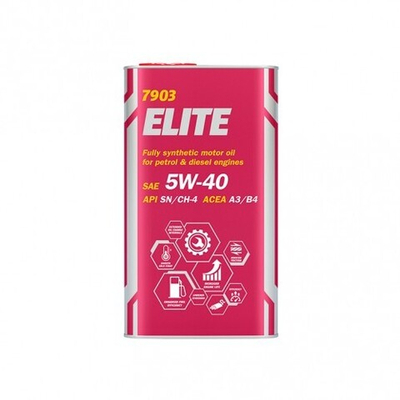 MANNOL 7903 Elite 5W-40 SN/CF Масло моторное, 4л