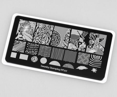 Swanky Stamping Пластина для стемпинга 122