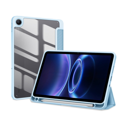 Чехол книжка синего цвета для планшета Xiaomi Redmi Pad 2 и Poco Pad C1, серия Toby Series от Dux Ducis