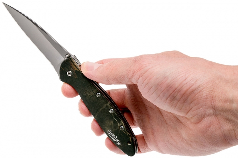 Складной американский нож Kershaw K1660CAMO Leek Camo