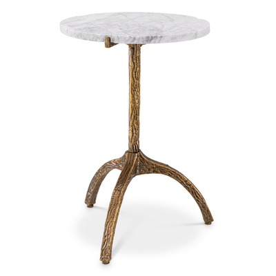 Приставной столик Side Table Cortina oval арт.116560