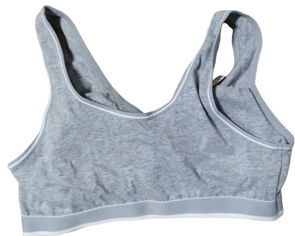 Спортивный топ Sports Bra из хлопка (Размер: M) (Цвет: белый)