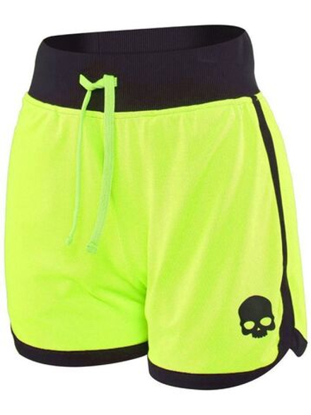 Женские теннисные шорты Hydrogen Tech Shorts Woman — fluo yellow