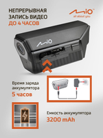 Мото видеорегистратор на мото шлем Mio MiVue MP30 GPS