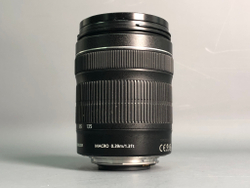 Canon 18-135mm IS STM царапка на передней линзе