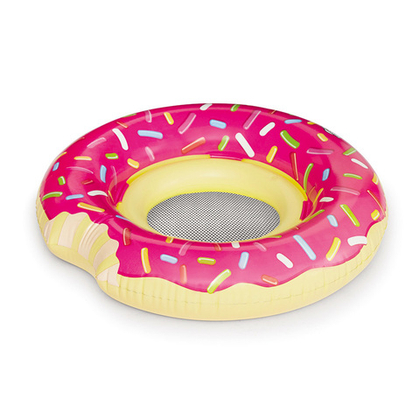 Круг надувной детский pink donut