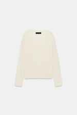 СВИТЕР ИЗ ШЕРСТИ С V-ОБРАЗНЫМ ВЫРЕЗОМ — ZARA