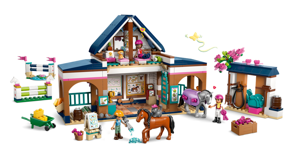 Конструктор Лего Френдс Академия верховой езды 42688 | LEGO Friends | конюшня и школа верховой езды 735 деталей 7+