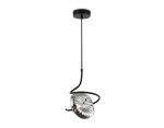Светильник подвесной LH15001 BK/SM черный/дымчатый G9 max 40W D190*1400