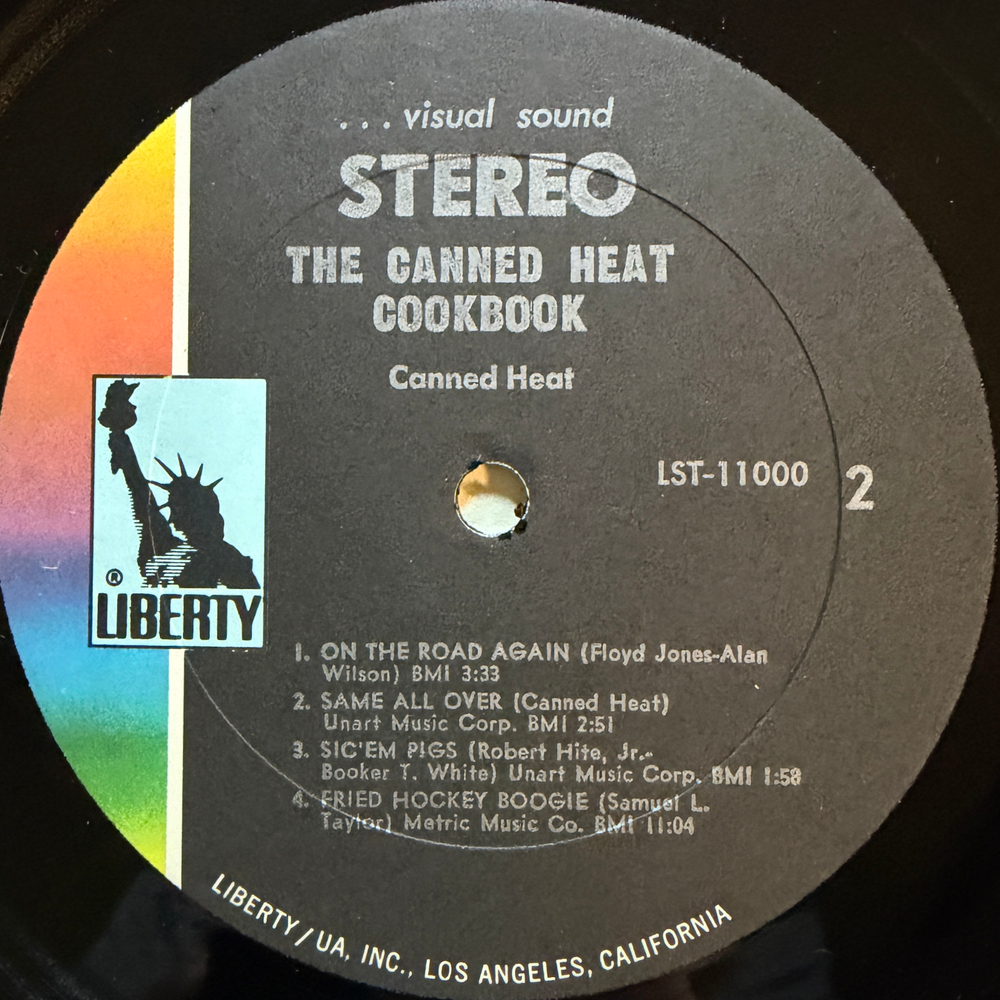 Canned Heat ‎– The Canned Heat Cook Book (США 1969г.)