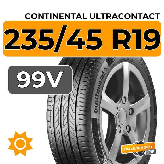 Continental UltraContact 235/45 R19 99V XL