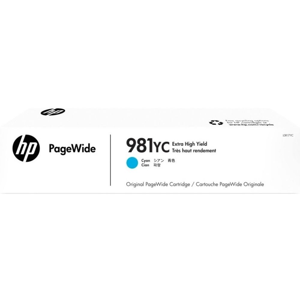 Контрактный картридж HP 981YС (L0R17YC) Cyan Контрактный картридж HP 981YС (L0R17YC) Cyan