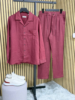 Льняной костюм Brunello Cucinelli