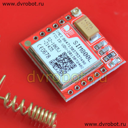 Миниатюрный GSM/GPRS модуль - GSM SIM800L