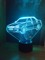 Светильник "Автомобиль - Лада Приора" (Lada Priora)