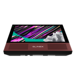 Видеодомофон Slinex Sonik 7 EF012436, сенсорный экран 7 дюймов, черный, розовый, золотой