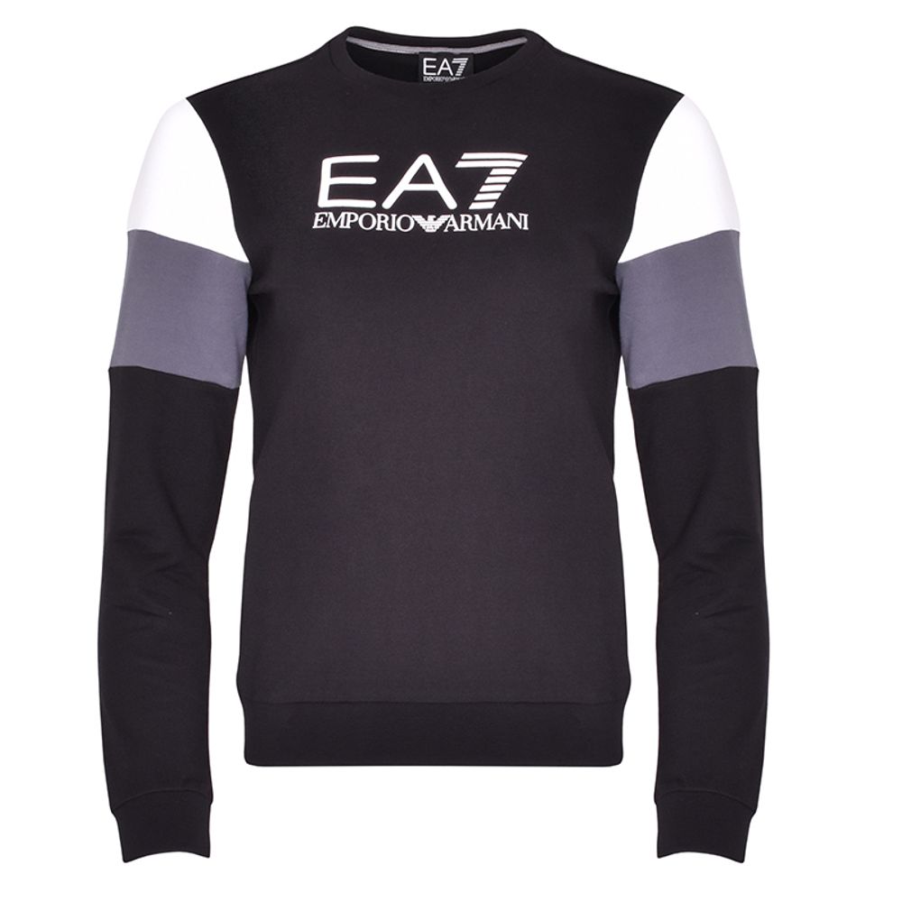 Кофта для мальчика теннисная EA7 Boys Jersey Sweatshirt - black
