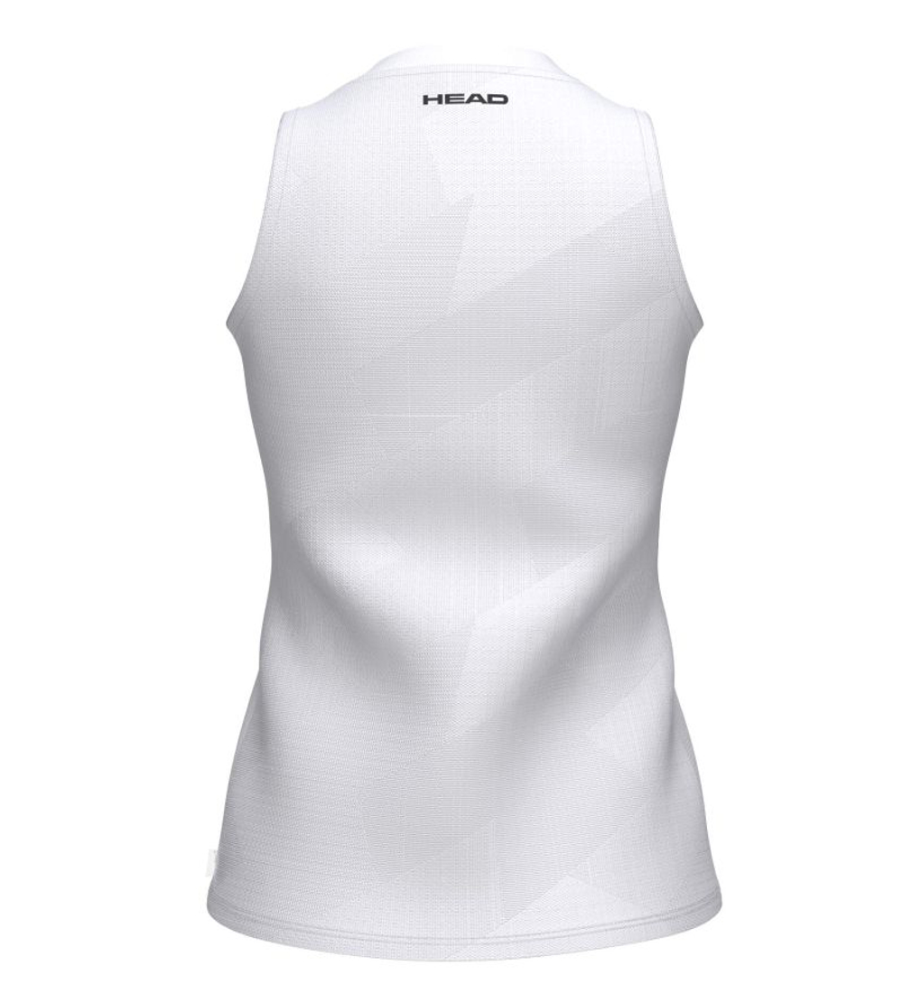 Женский теннисный топ Head Pro Tank - white