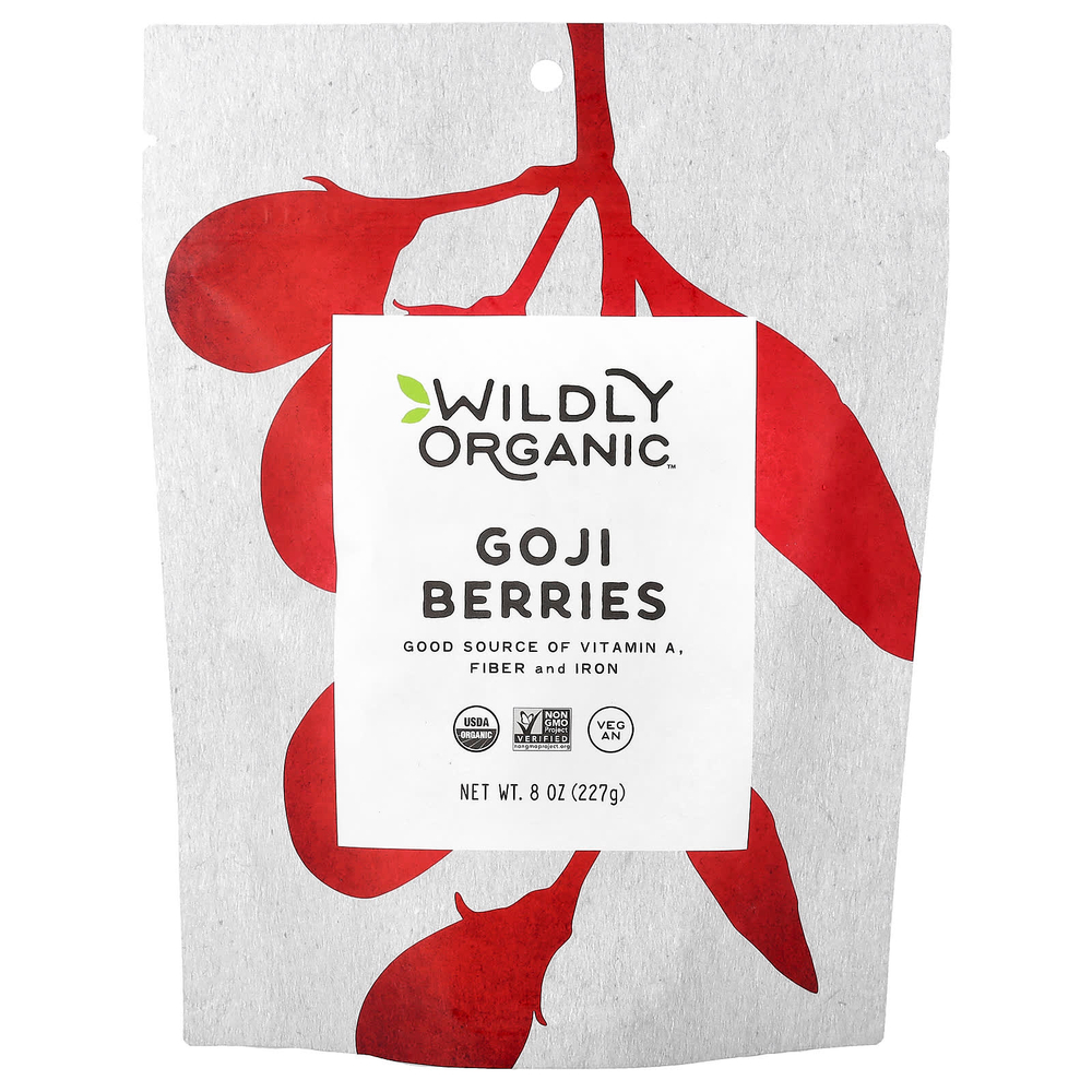 Wildly Organic, Ягоды годжи, 227 г (8 унций)