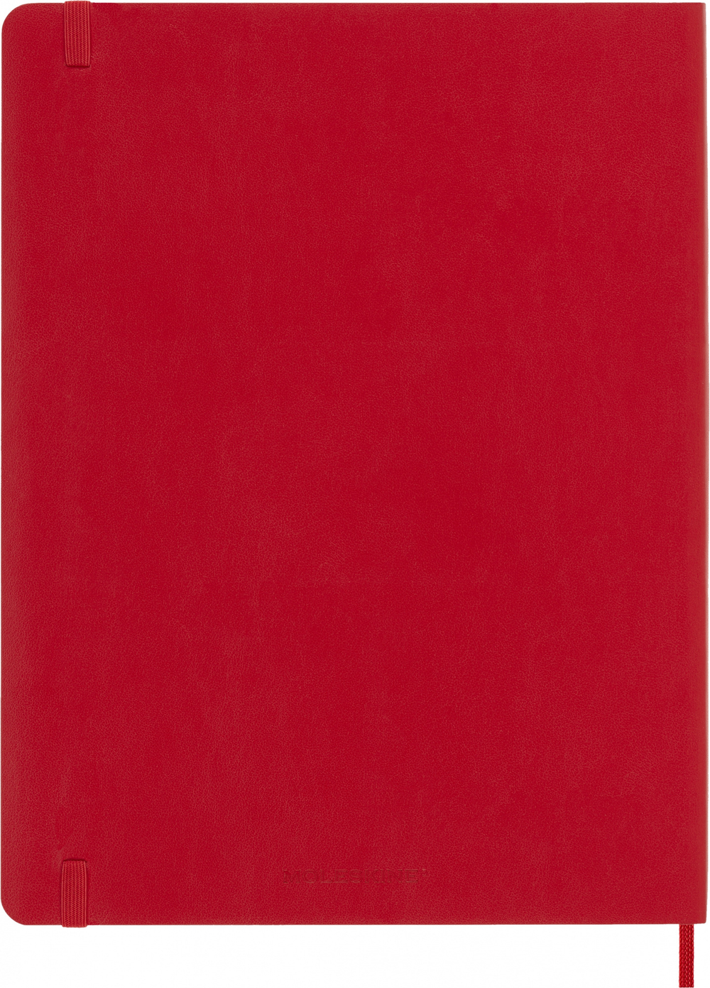 Блокнот Moleskine Classic Soft 19х25 см, 192стр. в линейку, мягкая обложка, красный (QP621F2)