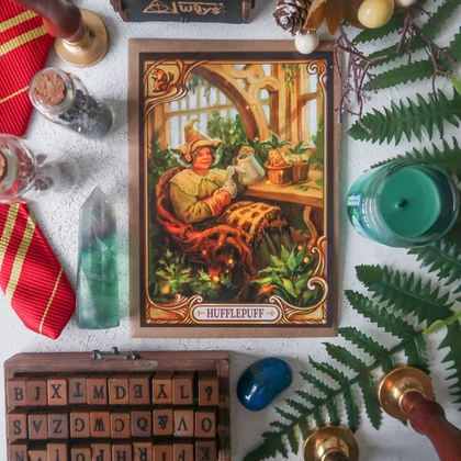 CARD HUFFLEPUFF