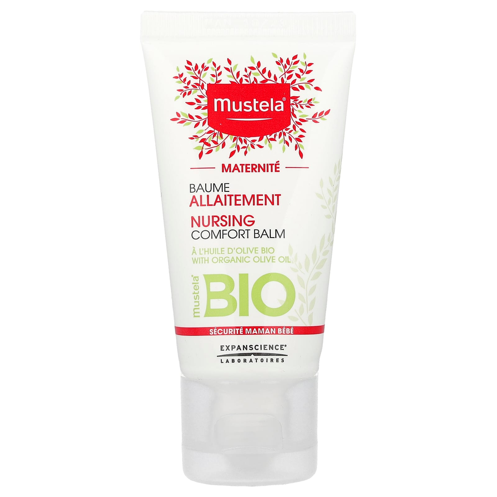 Mustela, Органический бальзам для кормления, 30 мл