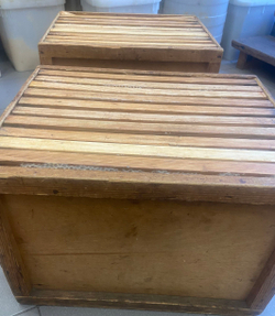 Перга пчелиная в сотах нативная, медово-перговые соты, 350гр. Алтайский край
