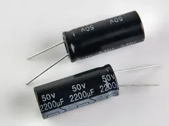 Конденсатор электролитический 2200мкФ 50в 105°С CD110 / 16х38 / FARATON
