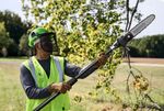 Высоторез/Сучкорез аккумуляторный телескопический Greenworks PS102T, 25 см, бесщеточный, без АКБ и ЗУ (1402407)
