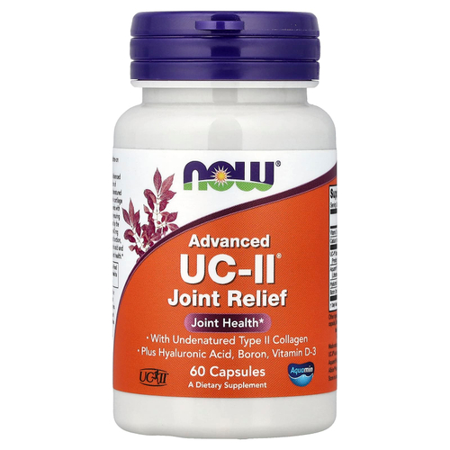 NOW Foods, Advanced UC-II®, добавка для здоровья суставов, 60 капсул